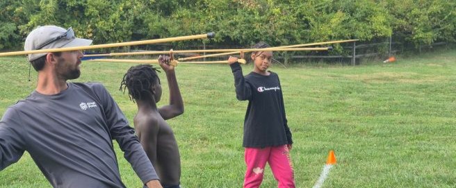 Native Ingenuity: Spear Making image